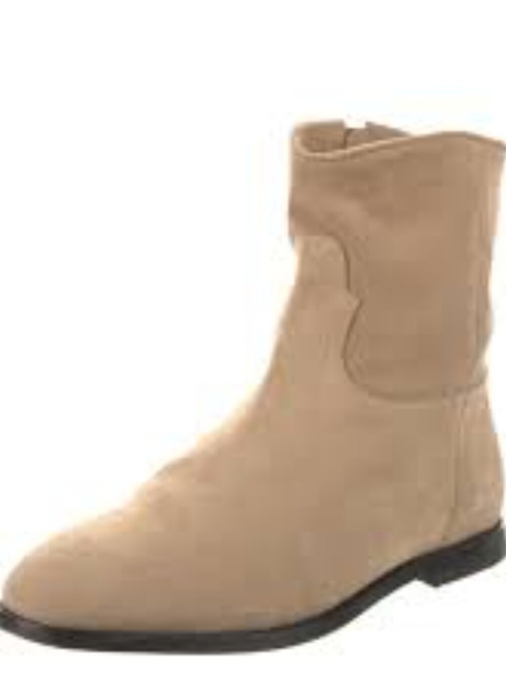 Off-White Virgil Abloh Taupe  Chelsea Paperclip Suede Ankle Boots Size 45 (12)